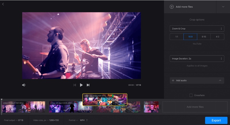 online mp4 joiner for combining mp4 videos