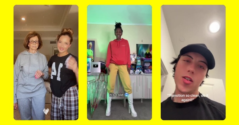 outfit transition template