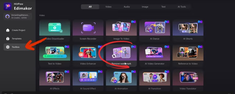 Remove Copyright Watermarks Step 1
