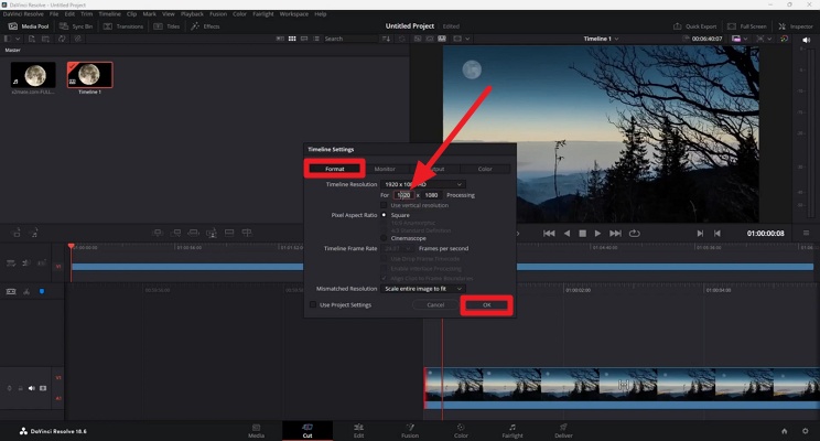 DaVinci Resolve 18 使い方 動画の画質を向上