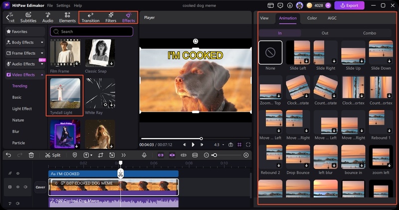 Step 4 Edimakor Transition