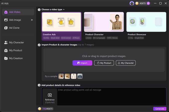 Try Edimakor AI Ads Generator