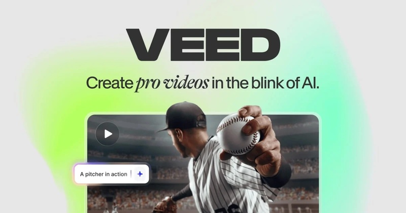 veed montage vidéo automatique ia