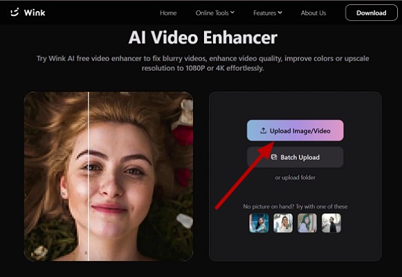 Upload Video to Wink Ai.jpg