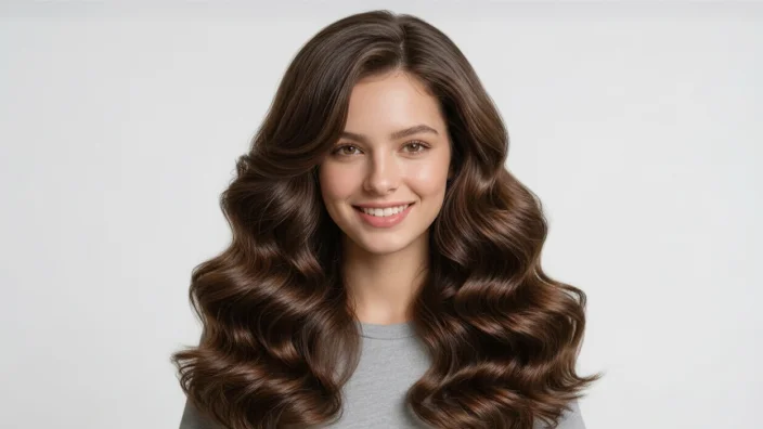 soft hollywood curls