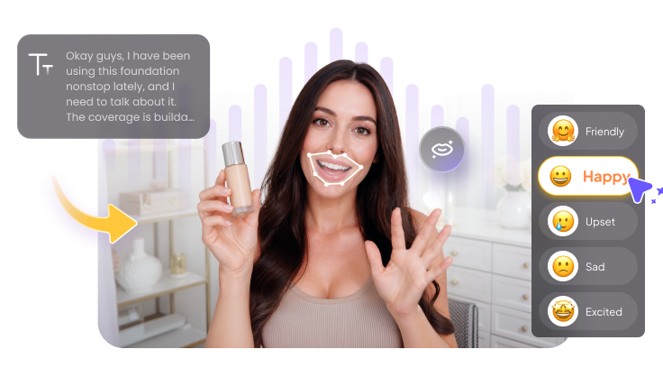 animate ai actors with natural performance