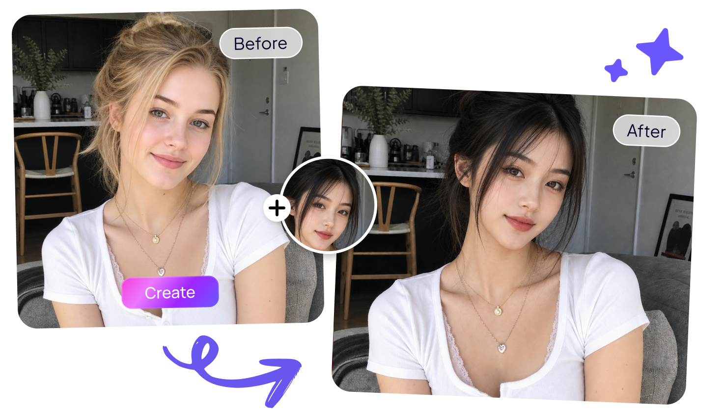 one click head swap