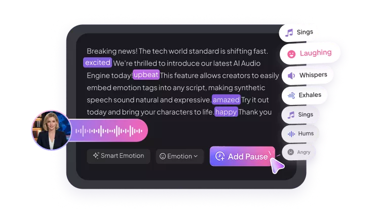 Make Your Presenter More Expressive