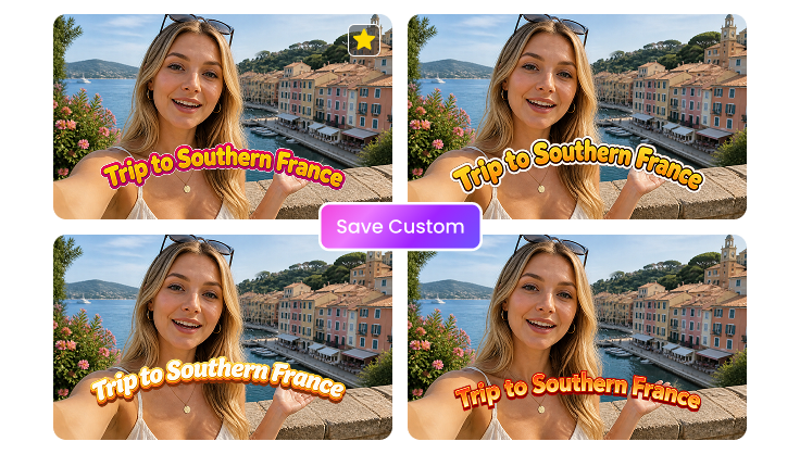 Dynamic subtitle styles and reusable subtitle templates