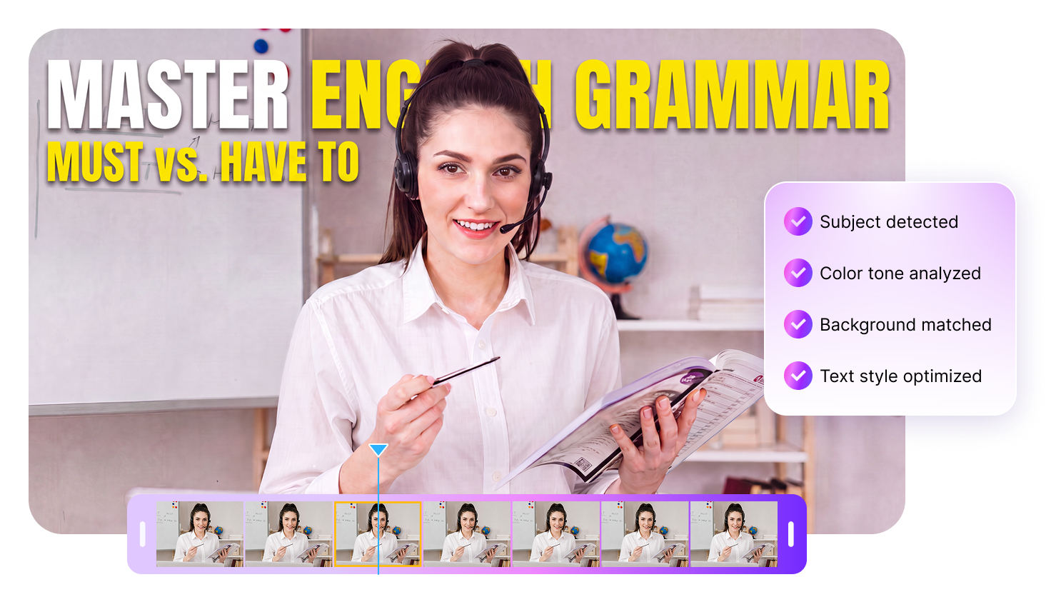 Smart AI Thumbnail Maker with Video Analysis