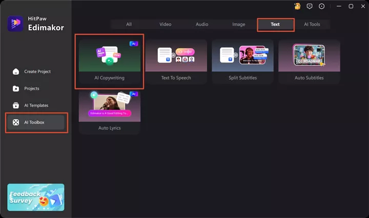 generate commercial video script with edimakor ai script generator