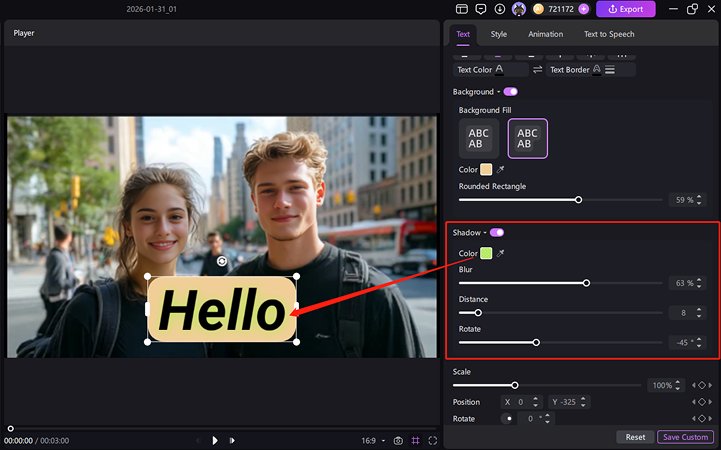 Edit and Customize Text