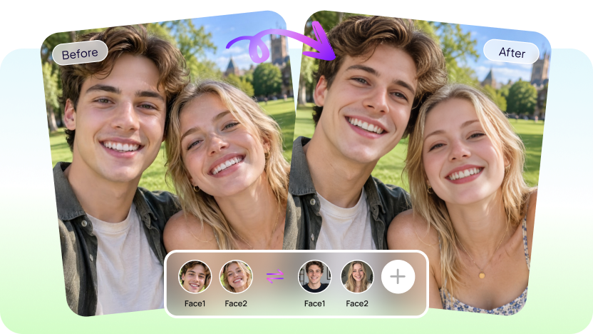AI Multi Face Swap
