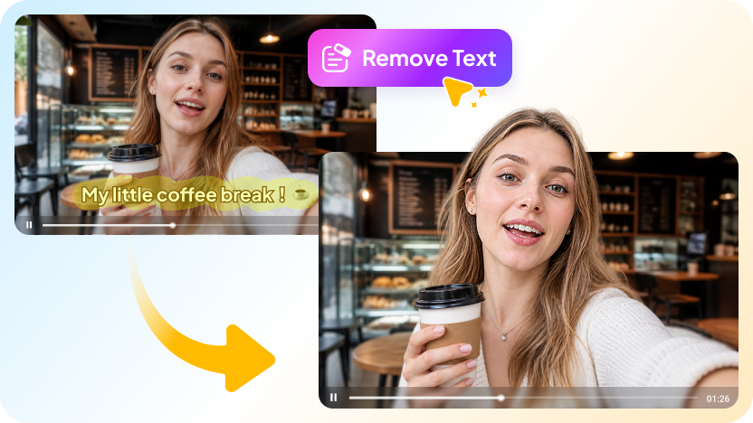 Remove Text from Video
