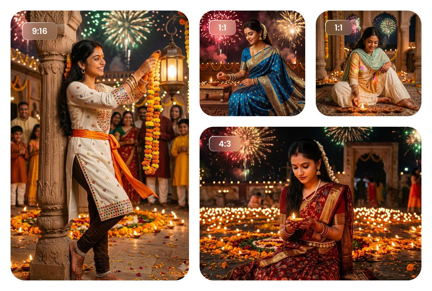 multi-format festival image generation