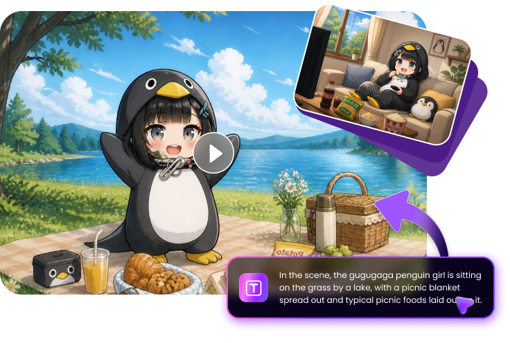 generate gugugaga video with AI