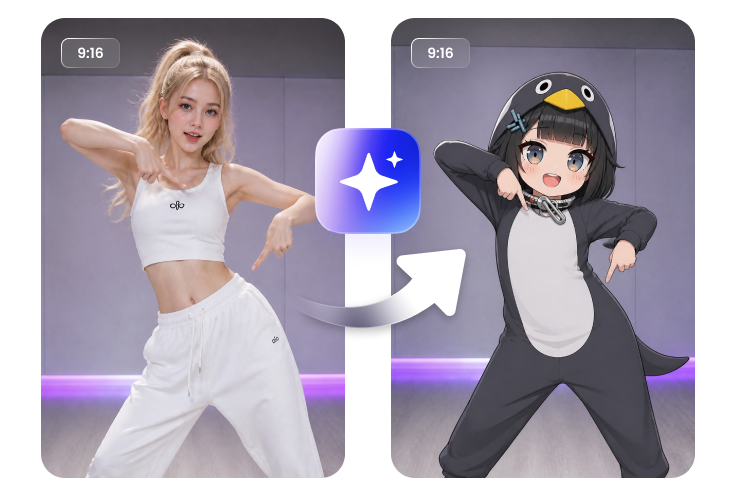gugugaga dance video generator