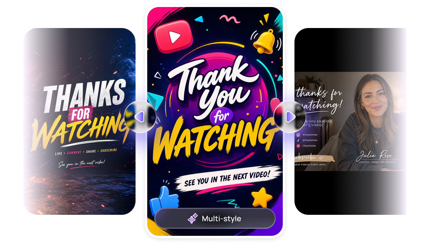 professional outro templates