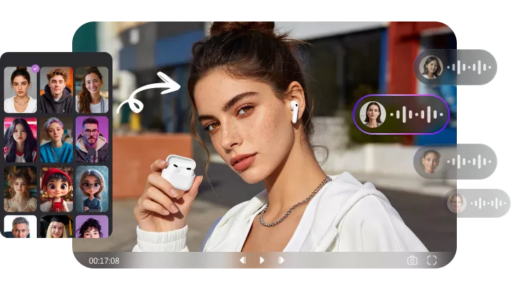 Create guided product demos with realistic AI avatars and natural voices