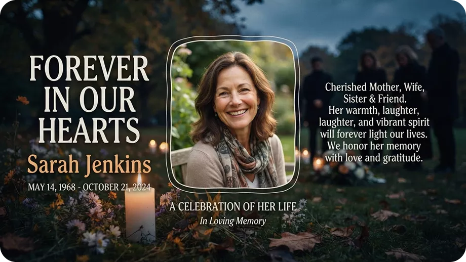 Memorial Tribute Video Templates