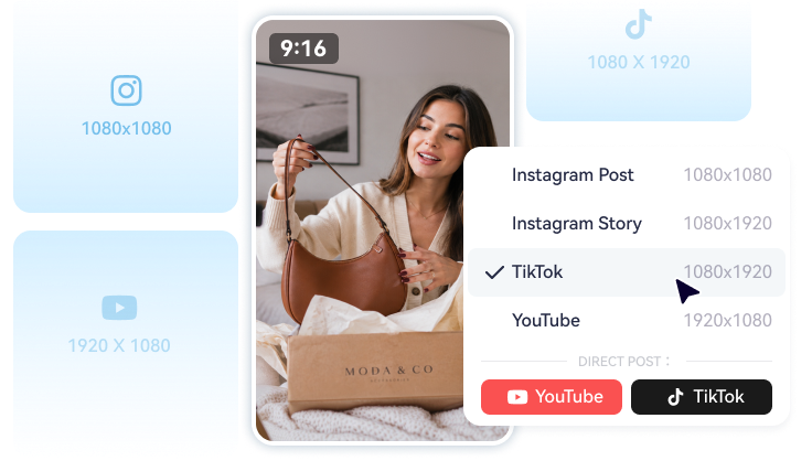 export ugc social platforms