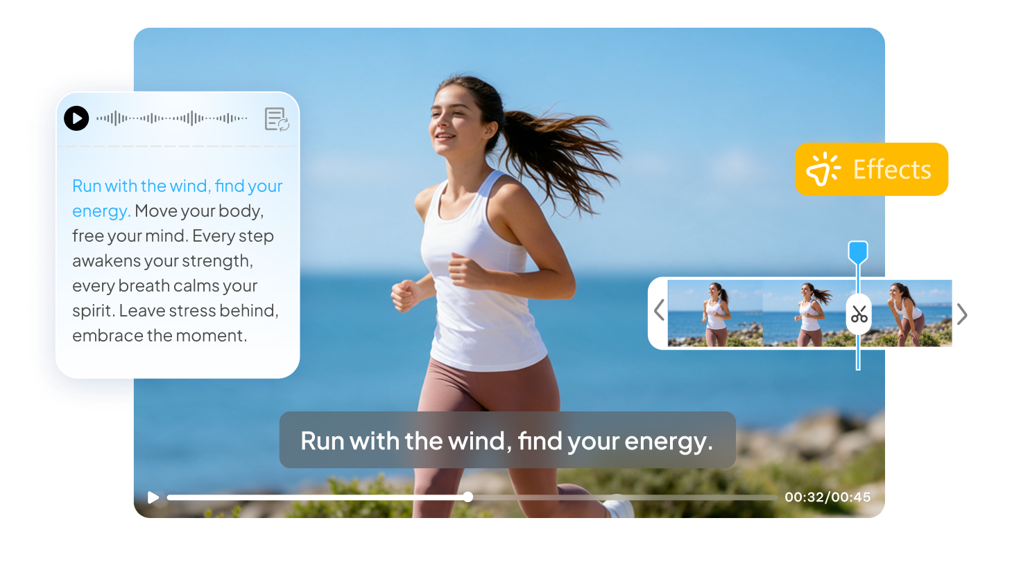voice to video workflow