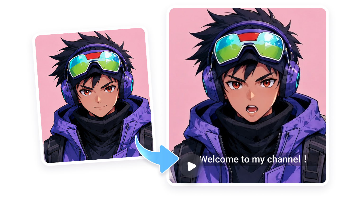 natural avatar speech