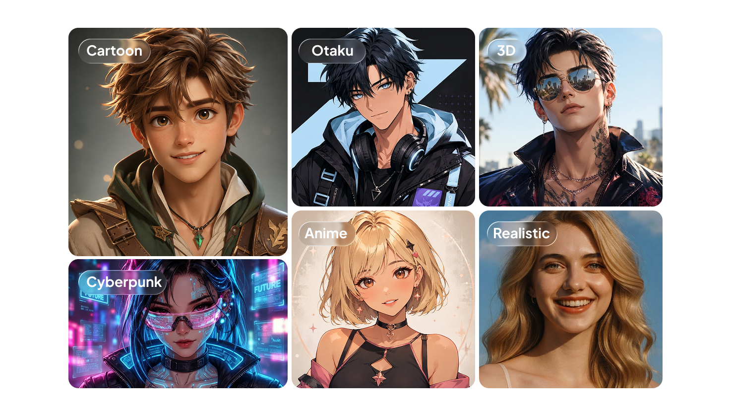 unique vtuber avatars
