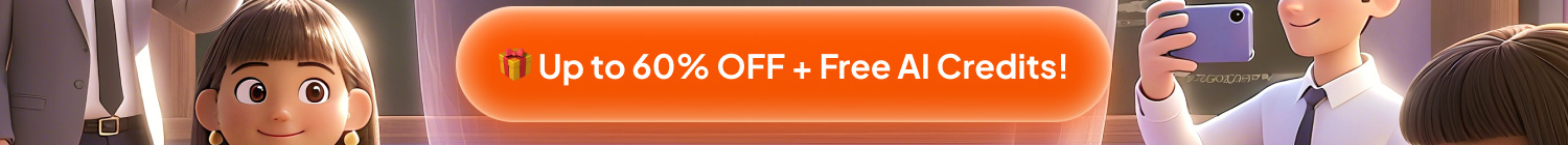 Up to 40% OFF + Free AI Credits!