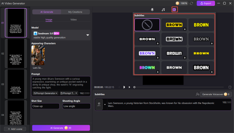 choose-subtitle-style