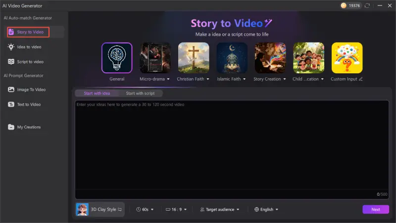 How to Convert Story to Video with HitPaw Edimakor
