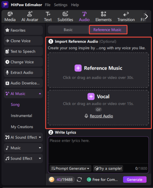 reference-music-audio