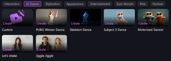 ai dance