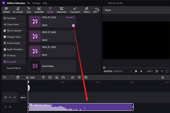 ai-sound-add-to-timeline
