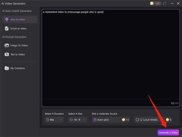 hitpaw edimakor AI video generator