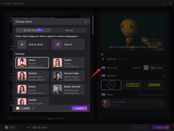 hitpaw edimakor AI video generator