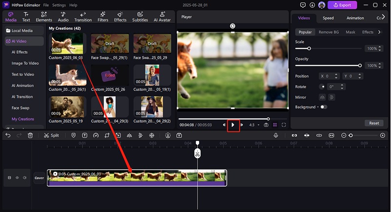 refine video transitions