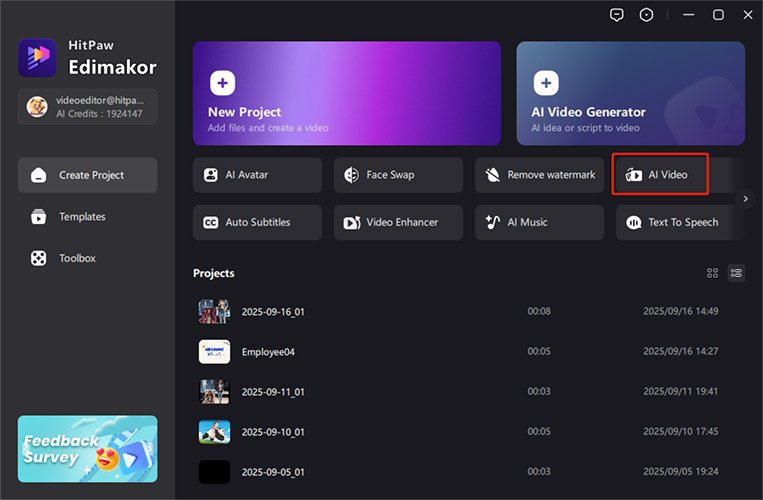 download video to video ai tool