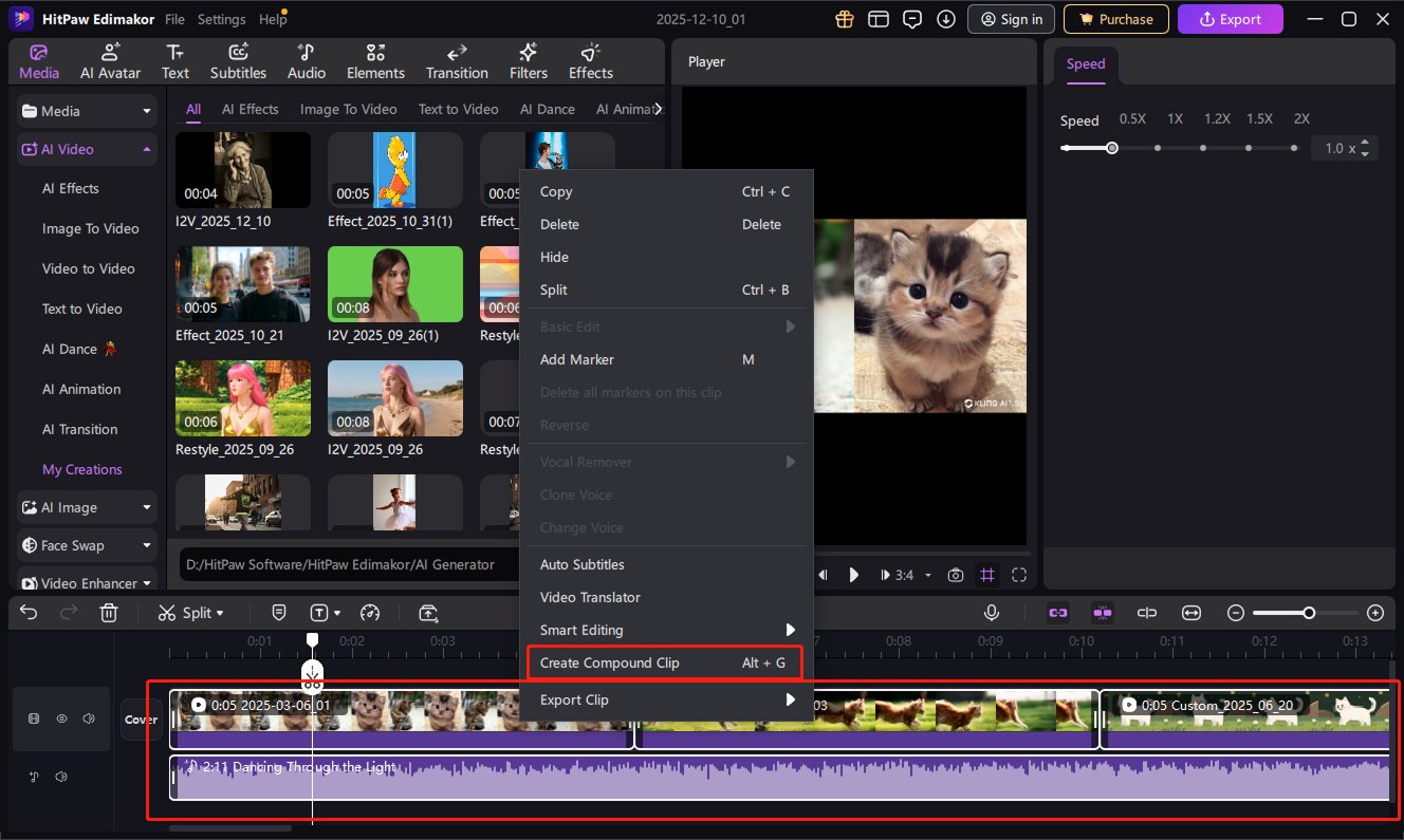 Edimakor compound clips guide
