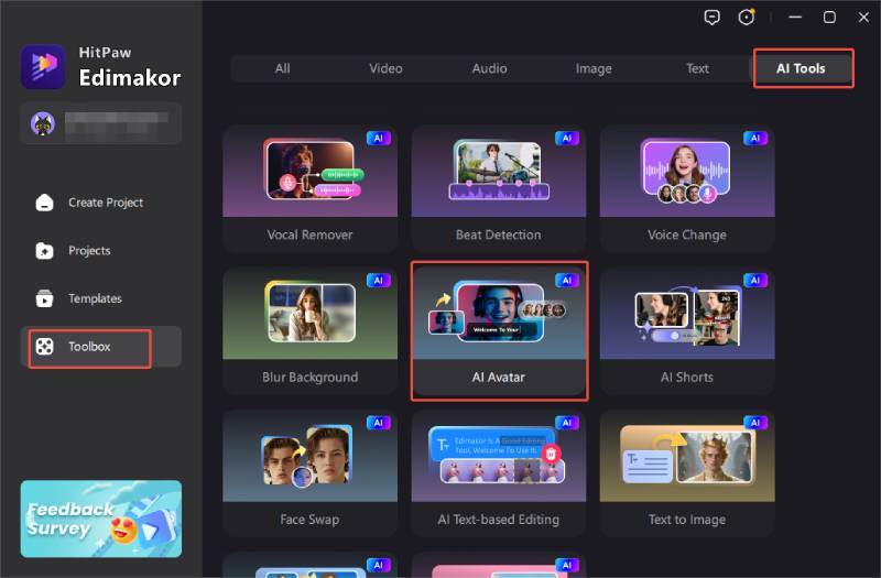 edimakor talking photo - edimakor toolbox ai avatar