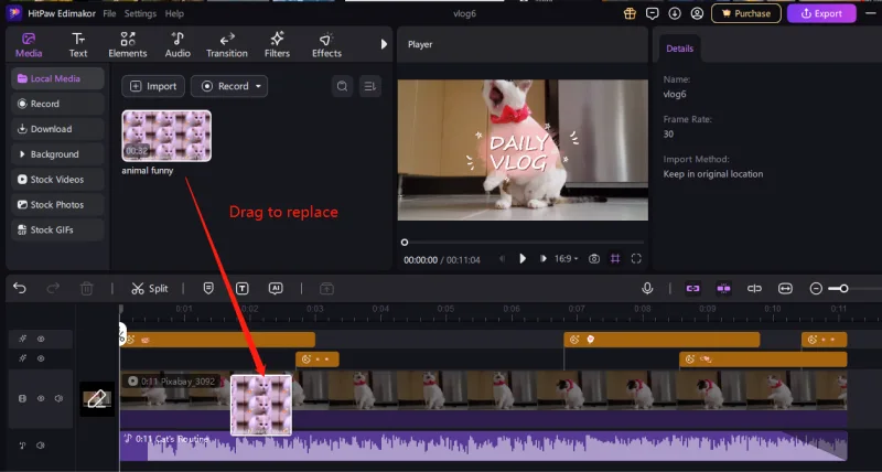 video sildeshow Step 2