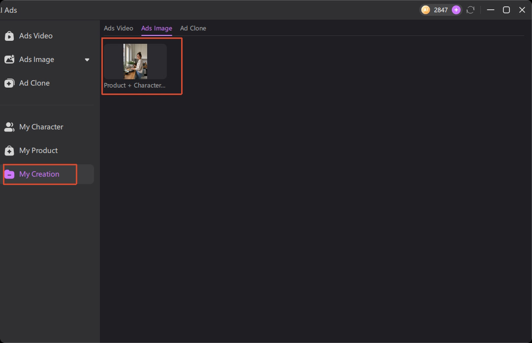 edimakor ai ad images generation