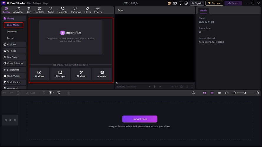 add more media files
