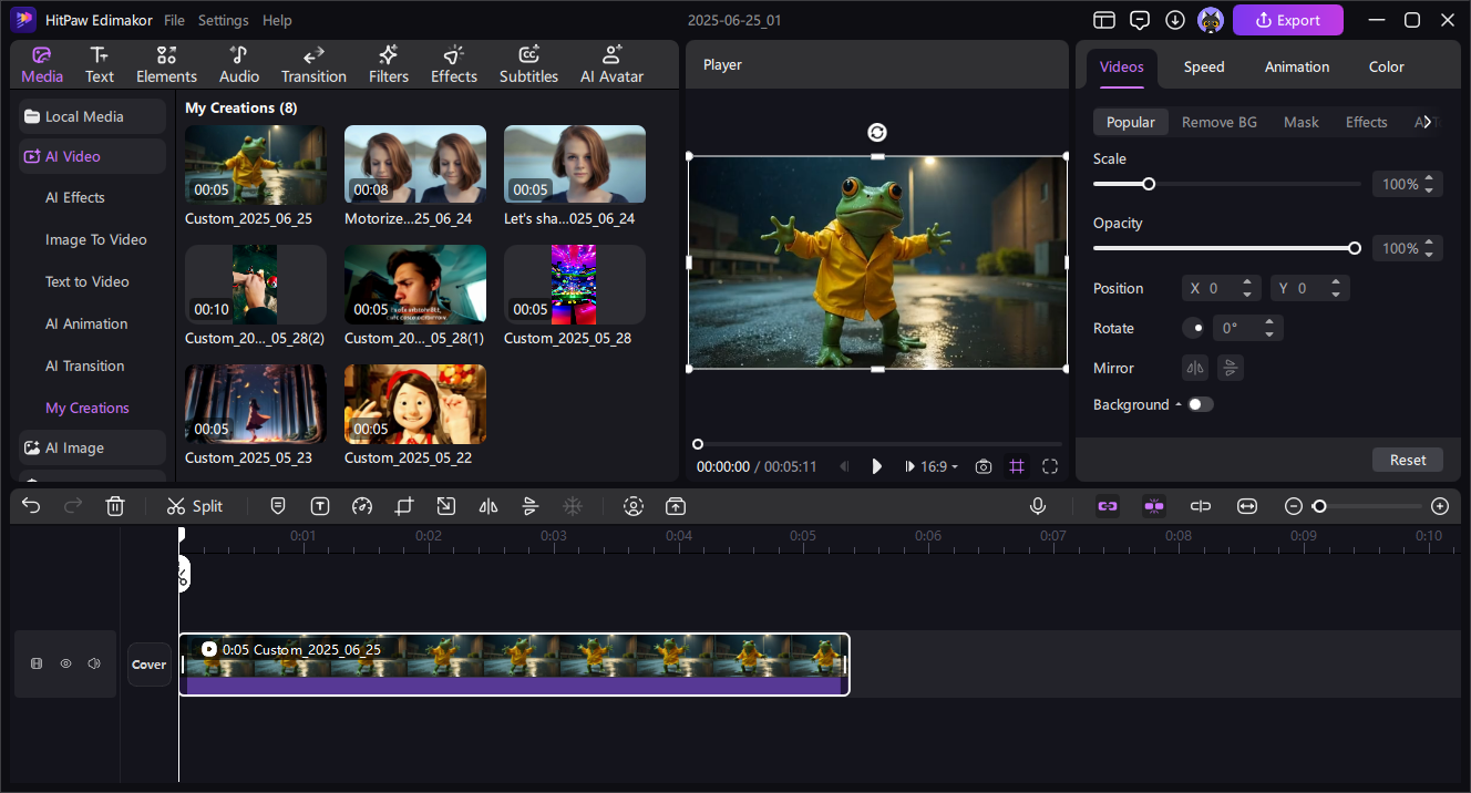 export brainrot video