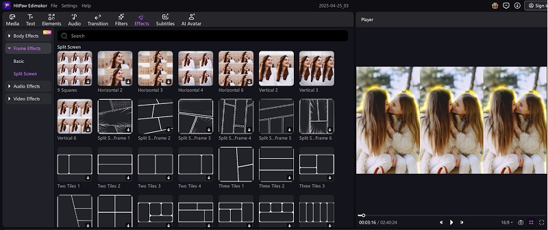 frame effects