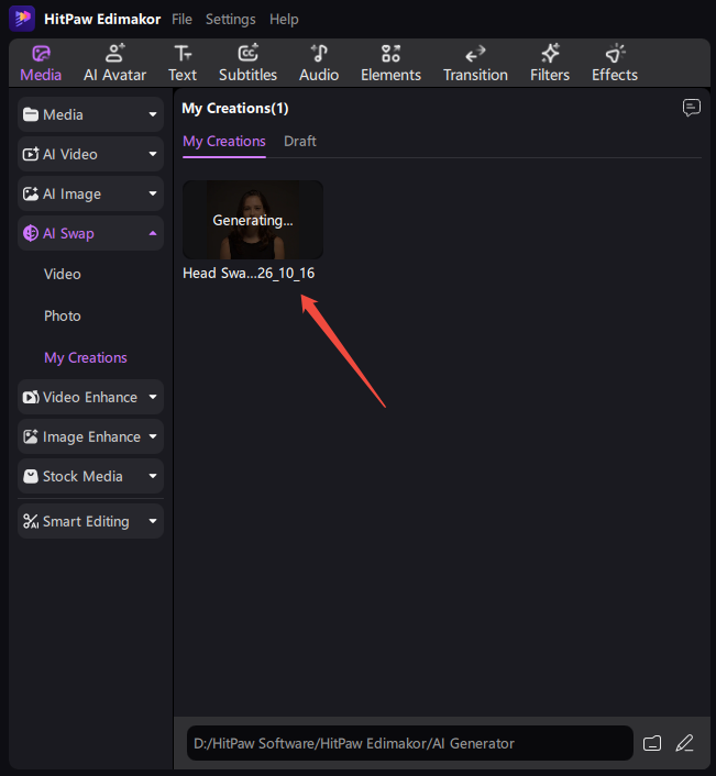 hed swap processing