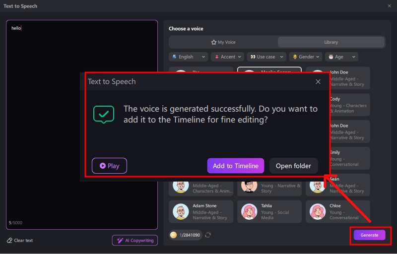 Adiust the Speed and Edit the Subtitles in Timeline