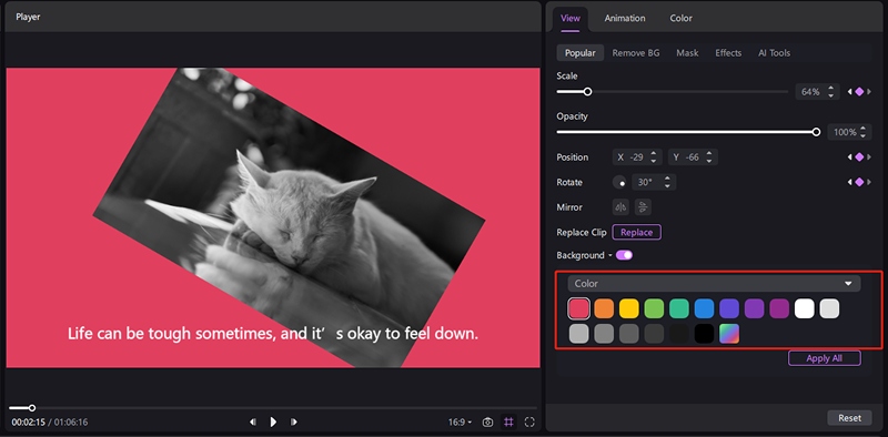 keyframe-color-background