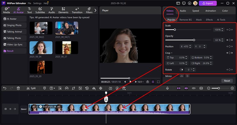keyframe-panel