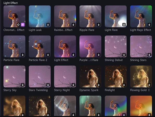 如何添加 Edimakor 影片效果